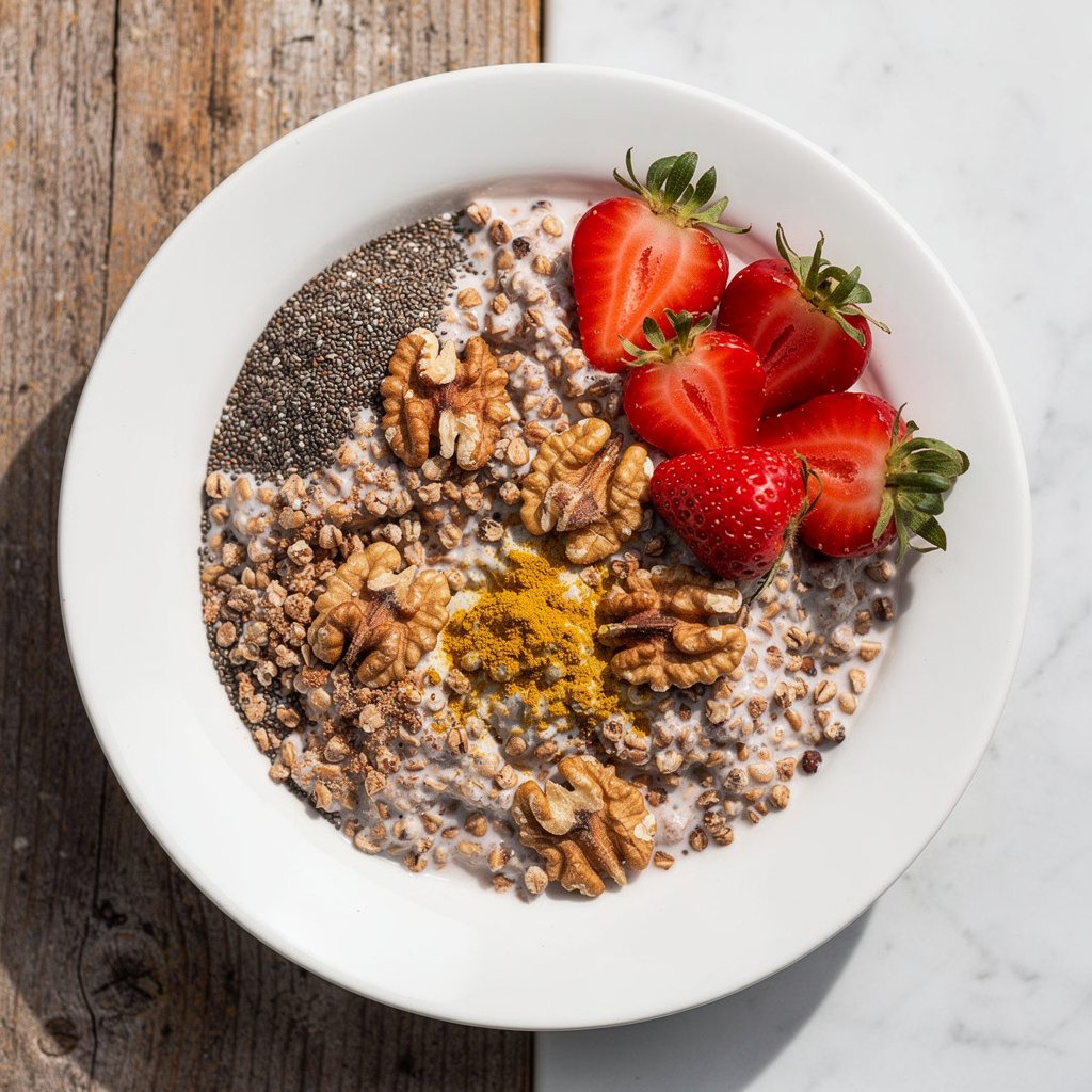 Strawberries Overnight Buckwheat #13