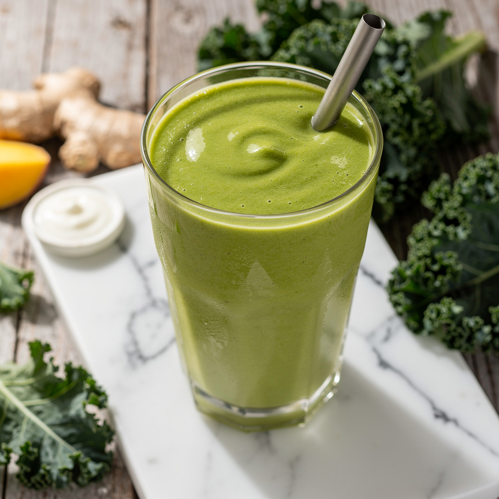 Mango-Green Smoothie #30