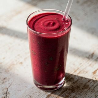 Vegan Cherry–Almond–Kale Metabolic Smoothie