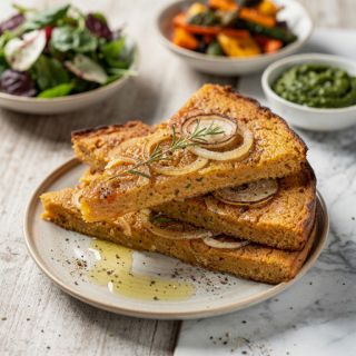 Farinata (Italian Chickpea Pancake)