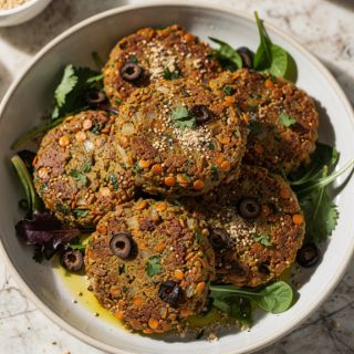 Lentil Amaranth Patties