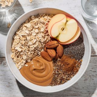 Apple Rolled oats Bowl #28
