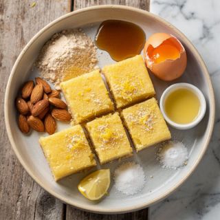 Almond Flour Lemon Bars