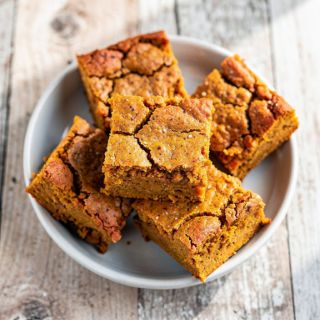 Healthy Pumpkin Bars