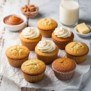 Healthy Vanilla Cupcakes