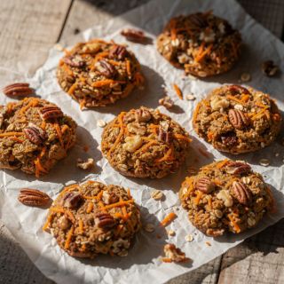 Carrot Cake Breakfast Cookies