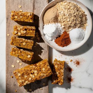 Pumpkin Protein Bars (Gluten Free)