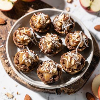 Mini Raw Apple Pies