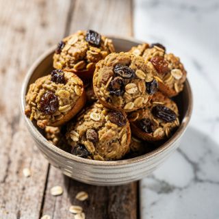 3-Ingredient Oatmeal Banana Bites