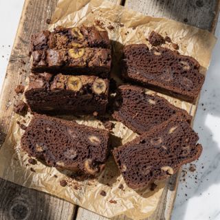 Brownie Banana Bread (gluten-free!)