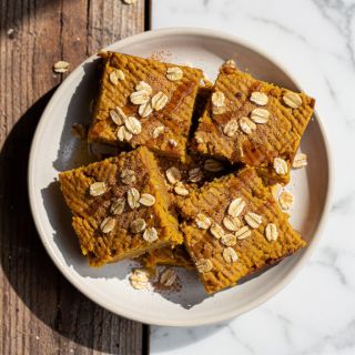 Pumpkin Oatmeal Bars