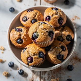 Blueberry Yogurt Muffins