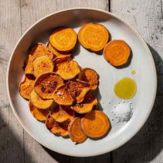 Baked Sweet Potato Chips
