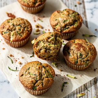 Healthy Zucchini Muffins