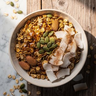 Homemade Pumpkin Spice Granola (gluten-free!)