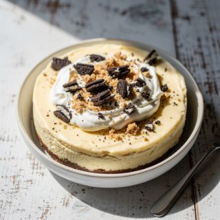 2-Ingredient Yogurt Cheesecake